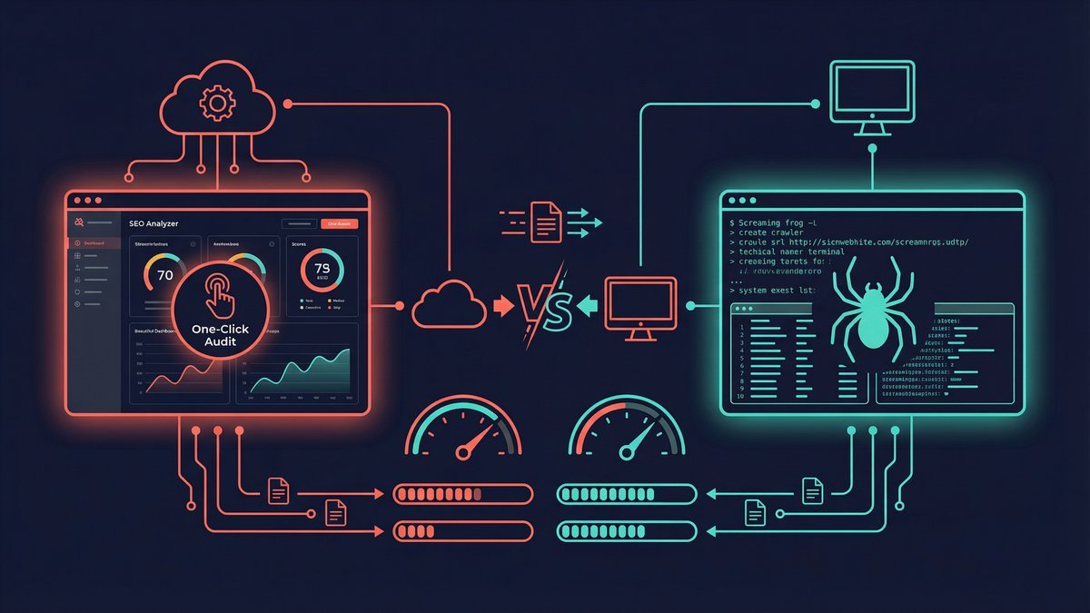 SEO Analyzer vs Screaming Frog: Your Best Online Alternative