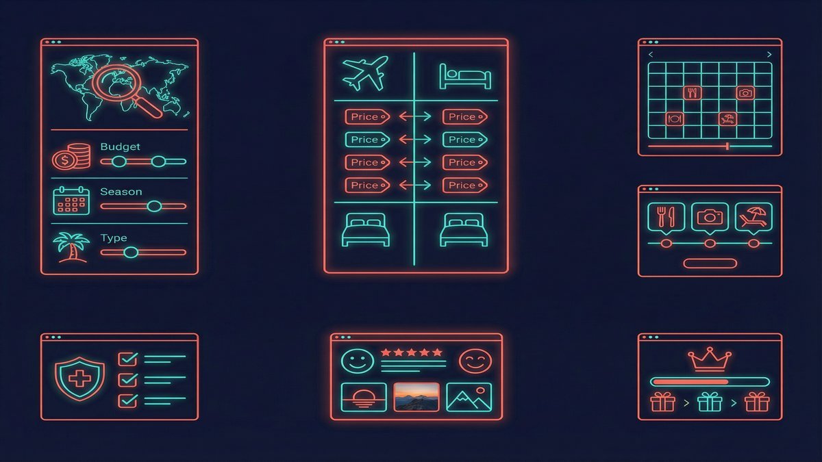 Fonctionnalités clés pour un site d'agence de voyage performant