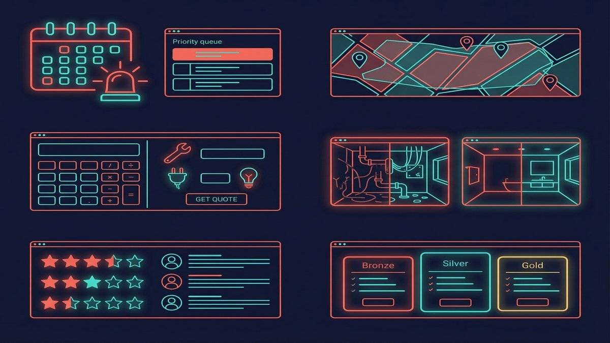 Nos solutions sur-mesure pour la création de site web plombier électricien