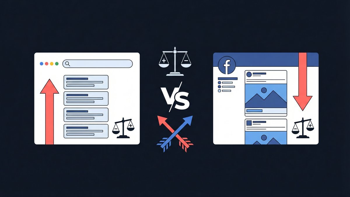 Google Ads vs Meta Ads : Lequel Choisir pour Votre Stratégie ?
