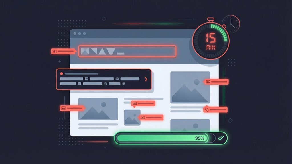 SEO on-page optimisation : optimiser chaque page en 15 minutes