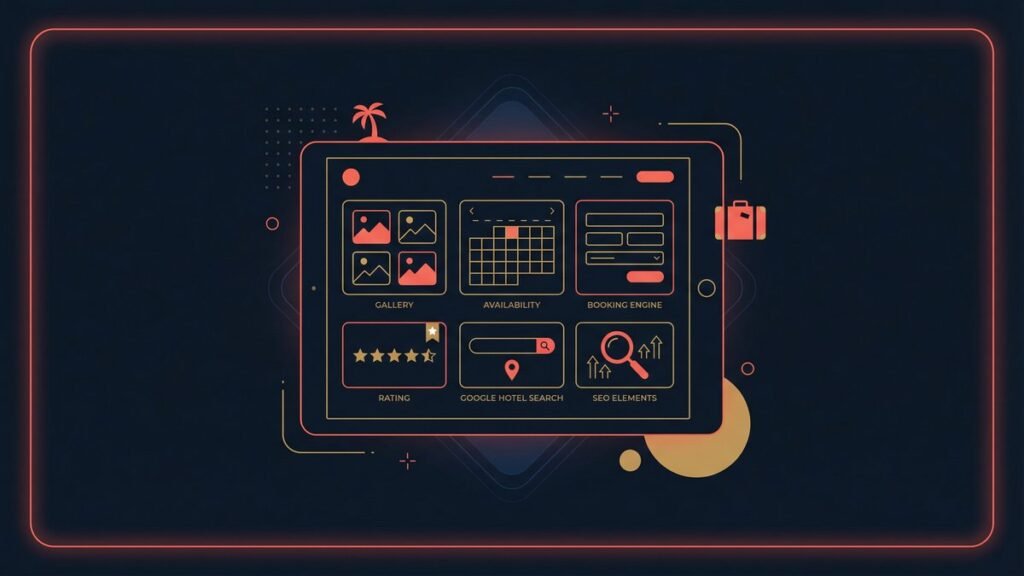 Site web hôtel : optimiser réservation et SEO tourisme