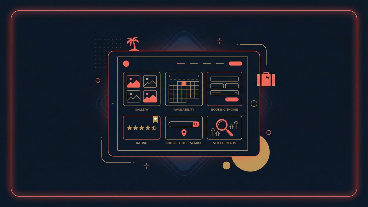 Site web hôtel : optimiser réservation et SEO tourisme